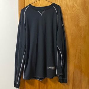 Under Armour waffle print long sleeve shirt 2Xl - fits like an XL